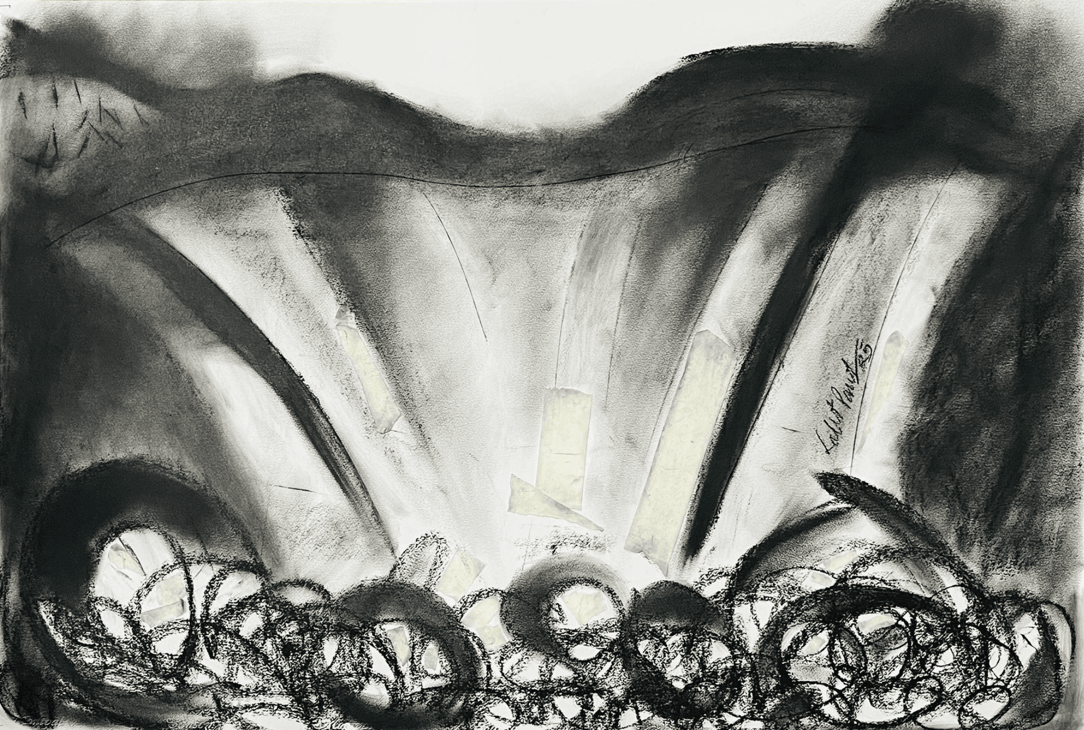 Black and White Painting